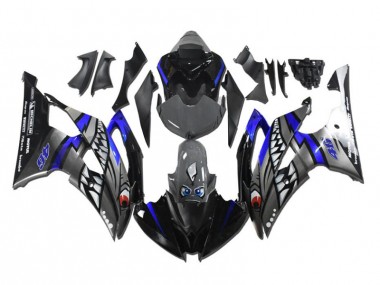 Yamaha R1 2009-2011 - Cinzento Azul Tubarão