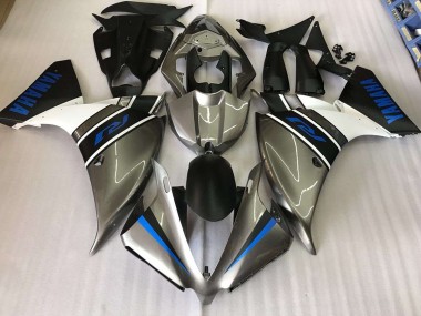Yamaha R1 2009-2011 - Prata Azul