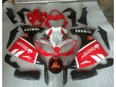 Yamaha R1 2009-2011 - Vermelho Branco & Preto Graphic