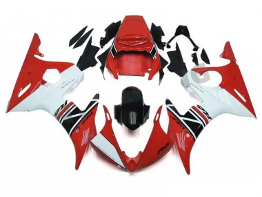Yamaha R1 2009-2011 - Vermelho Branco Preto