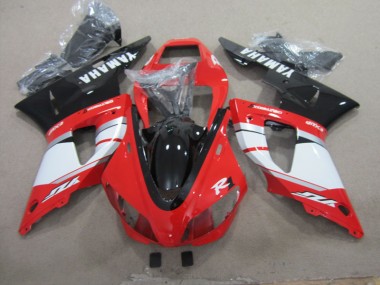 Yamaha R1 2009-2011 - Vermelho Preto Branco