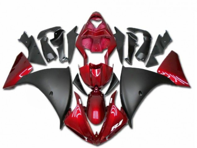 Yamaha R1 2009-2011 - Vermelho Preto