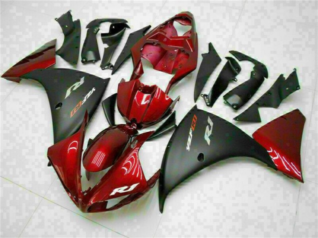 Yamaha R1 2009-2011 - Vermelho Preto