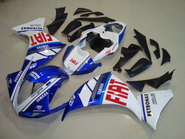 Yamaha R1 2012-2014 - Azul Branco Fiat