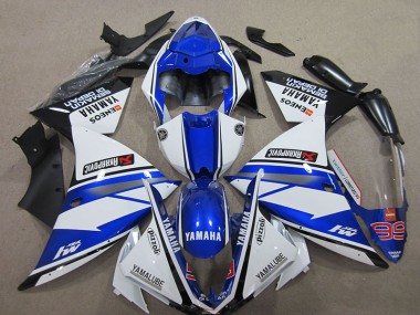 Yamaha R1 2012-2014 - Azul Branco