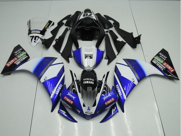 Yamaha R1 2012-2014 - Azul Preto Sterilgarda Yamaha R1 2012-2014 - Azul Preto Sterilgarda