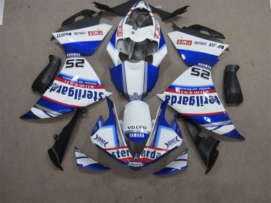 Yamaha R1 2012-2014 - Branco Azul Volvo Sterilgarda 25