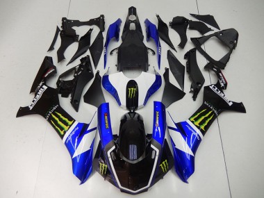 Yamaha R1 2015-2019 - Azul Preto Monster