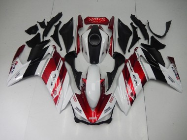 Yamaha R3 2015-2022 - Preto Vermelho Branco