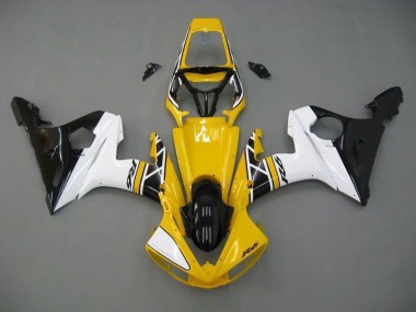 Yamaha R6 2003-2005 - Amarelo Branco Preto