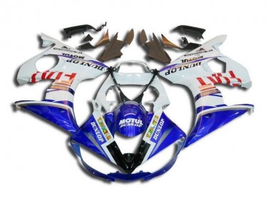 Yamaha R6 2003-2005 - Branco Azul Fiat Motul Dunlop