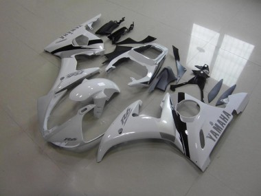 Yamaha R6 2003-2005 - Branco & Cinzento Decalques