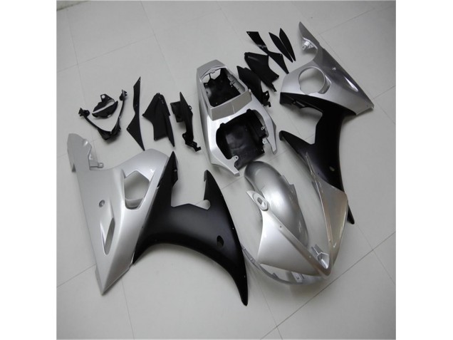 Yamaha R6 2003-2005 - Prata Preto Yamaha R6 2003-2005 - Prata Preto