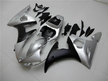 Yamaha R6 2003-2005 - Prata Preto
