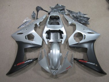 Yamaha R6 2003-2005 - Prata Preto