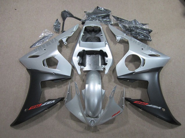 Yamaha R6 2003-2005 - Prata Preto Yamaha R6 2003-2005 - Prata Preto