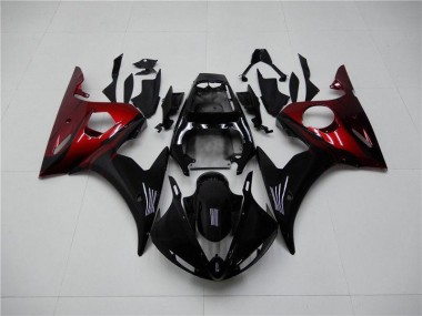 Yamaha R6 2003-2005 - Preto Vermelho