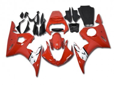 Yamaha R6 2003-2005 - Vermelho Branco