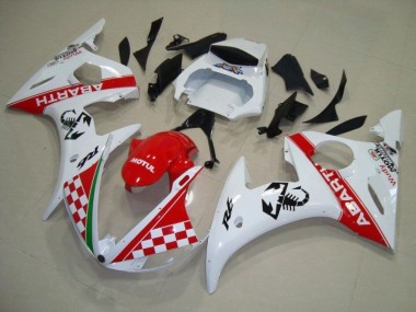 Yamaha R6 2003-2005 - Vermelho Branco