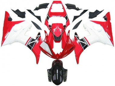 Yamaha R6 2003-2005 - Vermelho Branco Preto