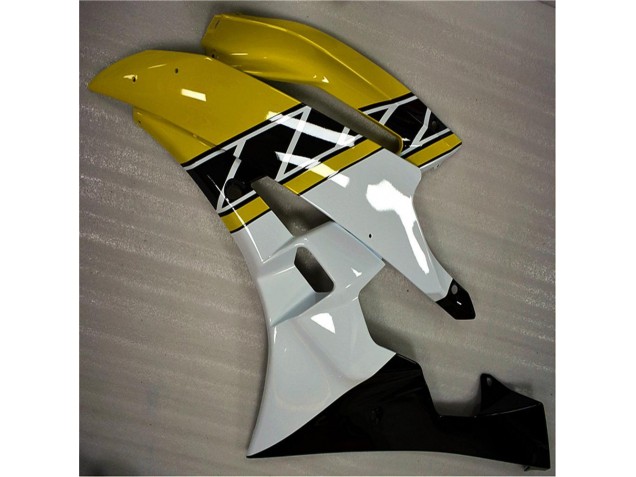 Yamaha R6 2006-2007 - Amarelo Branco Preto Yamaha R6 2006-2007 - Amarelo Branco Preto