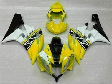 Yamaha R6 2006-2007 - Amarelo Branco Preto