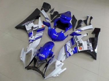 Yamaha R6 2006-2007 - Azul Azul Branco ENEOS