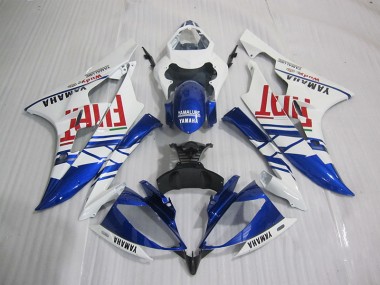 Yamaha R6 2006-2007 - Azul Branco Fiat