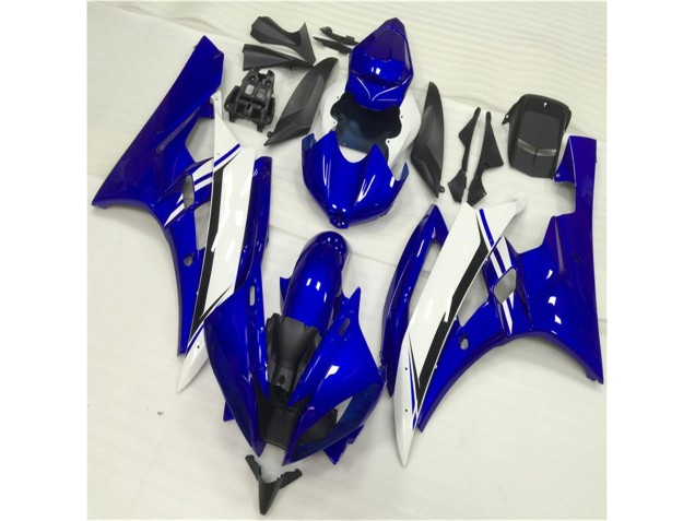 Yamaha R6 2006-2007 - Azul Branco