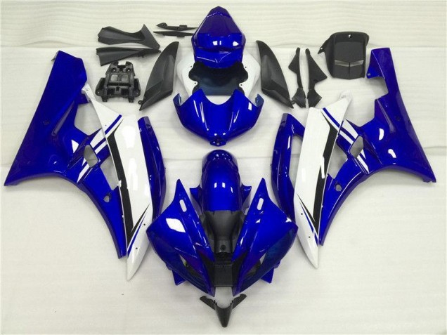 Yamaha R6 2006-2007 - Azul Branco