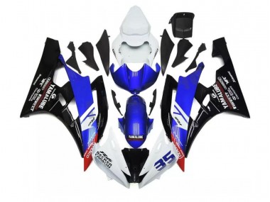 Yamaha R6 2006-2007 - Azul Branco