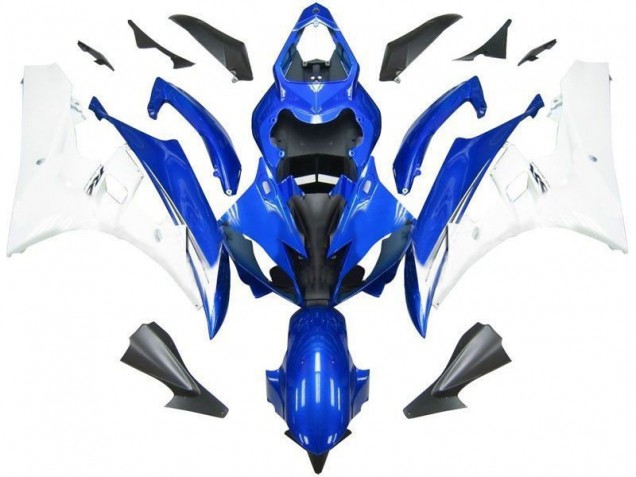 Yamaha R6 2006-2007 - Azul Branco