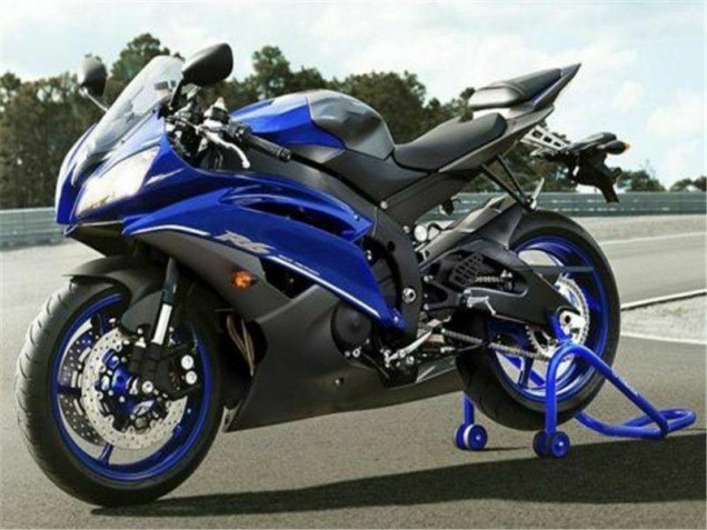 Yamaha R6 2006-2007 - Azul Preto Yamaha R6 2006-2007 - Azul Preto