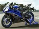 Yamaha R6 2006-2007 - Azul Preto Yamaha R6 2006-2007 - Azul Preto