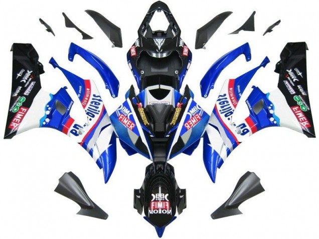 Yamaha R6 2006-2007 - Azul Preto Sterilgard