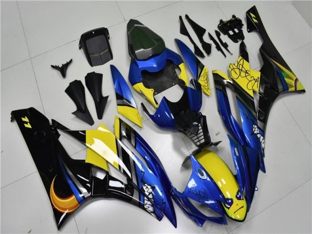 Yamaha R6 2006-2007 - Azul Tubarão Yamaha R6 2006-2007 - Azul Tubarão