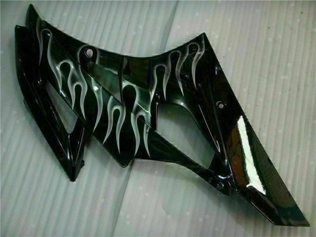 Yamaha R6 2006-2007 - Prata Chama Preto Yamaha R6 2006-2007 - Prata Chama Preto