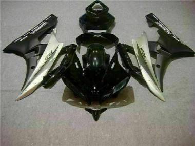 Yamaha R6 2006-2007 - Prata Preto