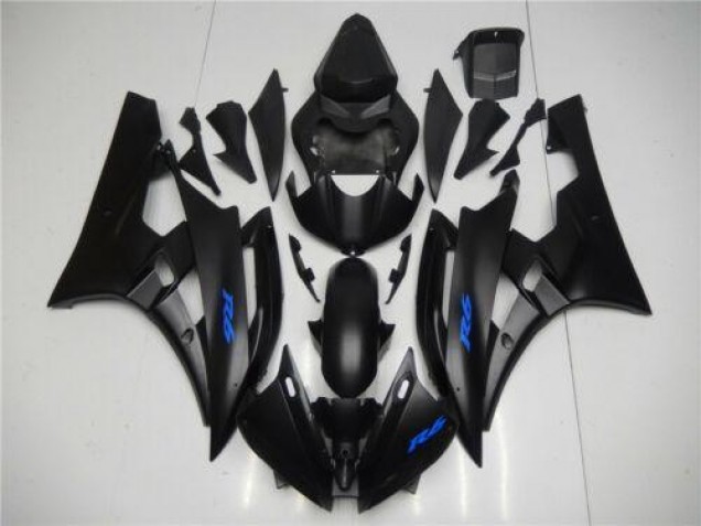 Yamaha R6 2006-2007 - Preto Azul Yamaha R6 2006-2007 - Preto Azul