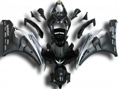 Yamaha R6 2006-2007 - Preto Branco