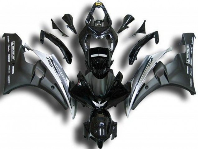 Yamaha R6 2006-2007 - Preto Branco