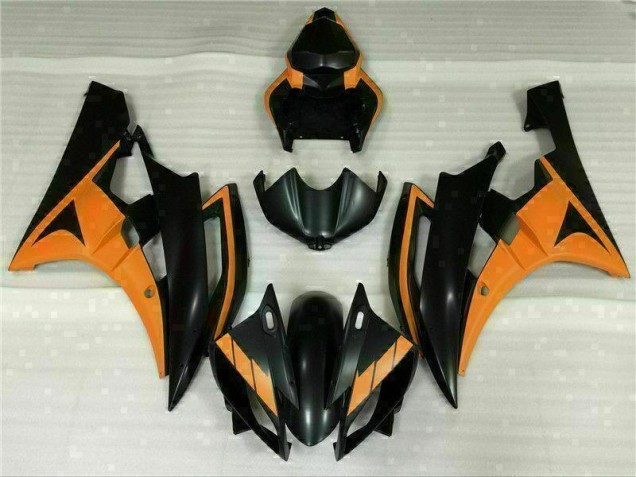 Yamaha R6 2006-2007 - Preto Laranja Yamaha R6 2006-2007 - Preto Laranja