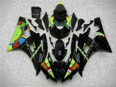 Yamaha R6 2006-2007 - Preto