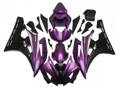 Yamaha R6 2006-2007 - Roxo Preto