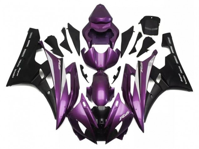 Yamaha R6 2006-2007 - Roxo Preto Yamaha R6 2006-2007 - Roxo Preto