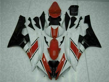 Yamaha R6 2006-2007 - Vermelho Branco