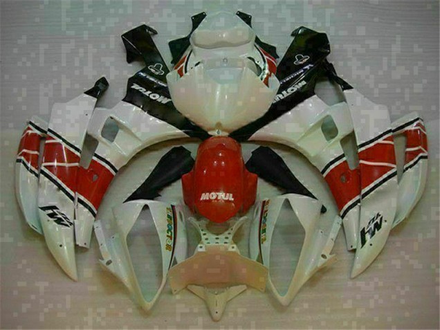 Yamaha R6 2006-2007 - Vermelho Branco Yamaha R6 2006-2007 - Vermelho Branco