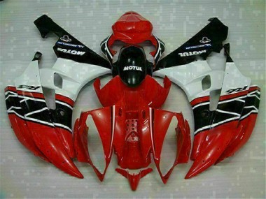 Yamaha R6 2006-2007 - Vermelho Branco