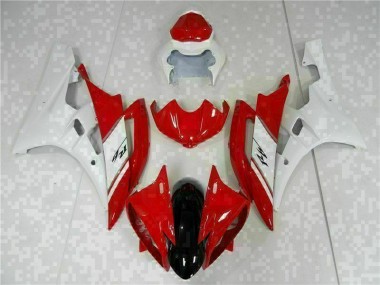 Yamaha R6 2006-2007 - Vermelho Branco