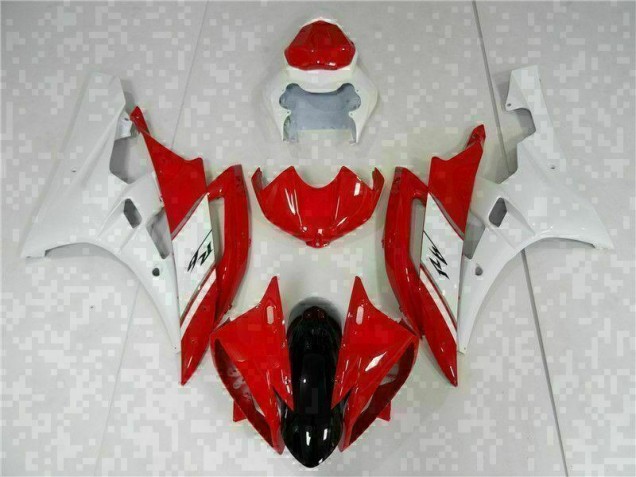 Yamaha R6 2006-2007 - Vermelho Branco
